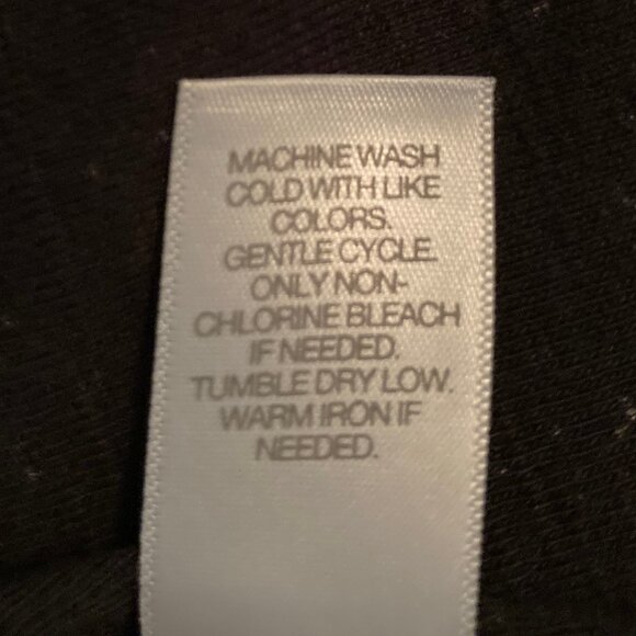 J. Jill Pima Boat Neck Tunic, Size L - Oversized, Black and White Long Sleeved - Picture 7 of 7